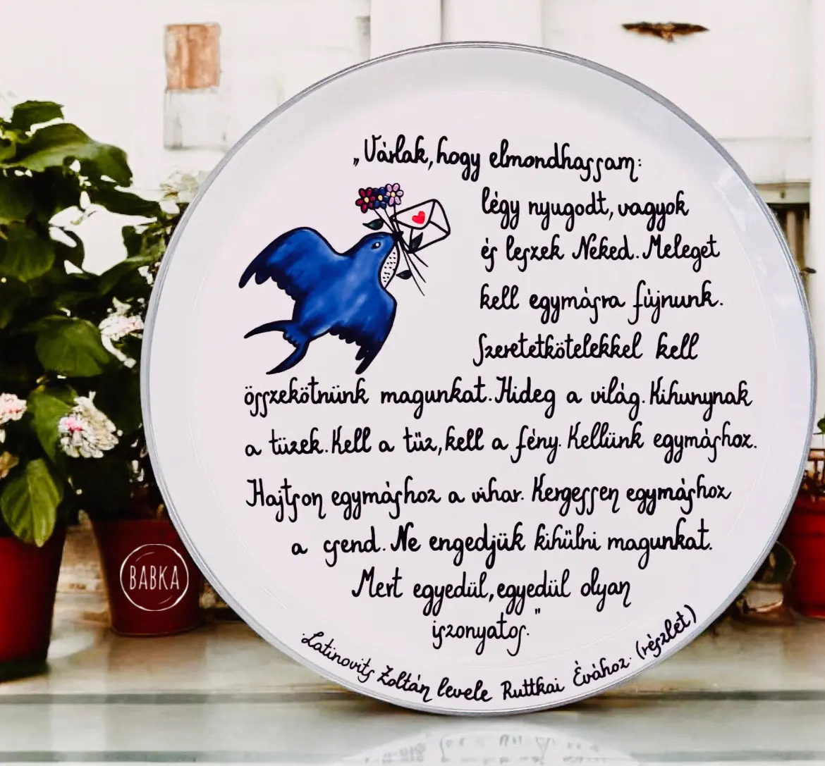 Latinovits Zoltán levele Ruttkai Évához (részlet)