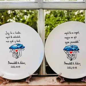 Bájoló (páros tányér) (személyre szabható)