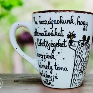 Bármely téma érdekessé válik (bögre)