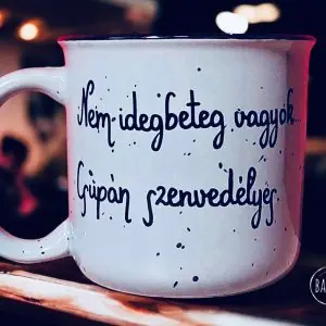 "Szenvedélyes" bögre