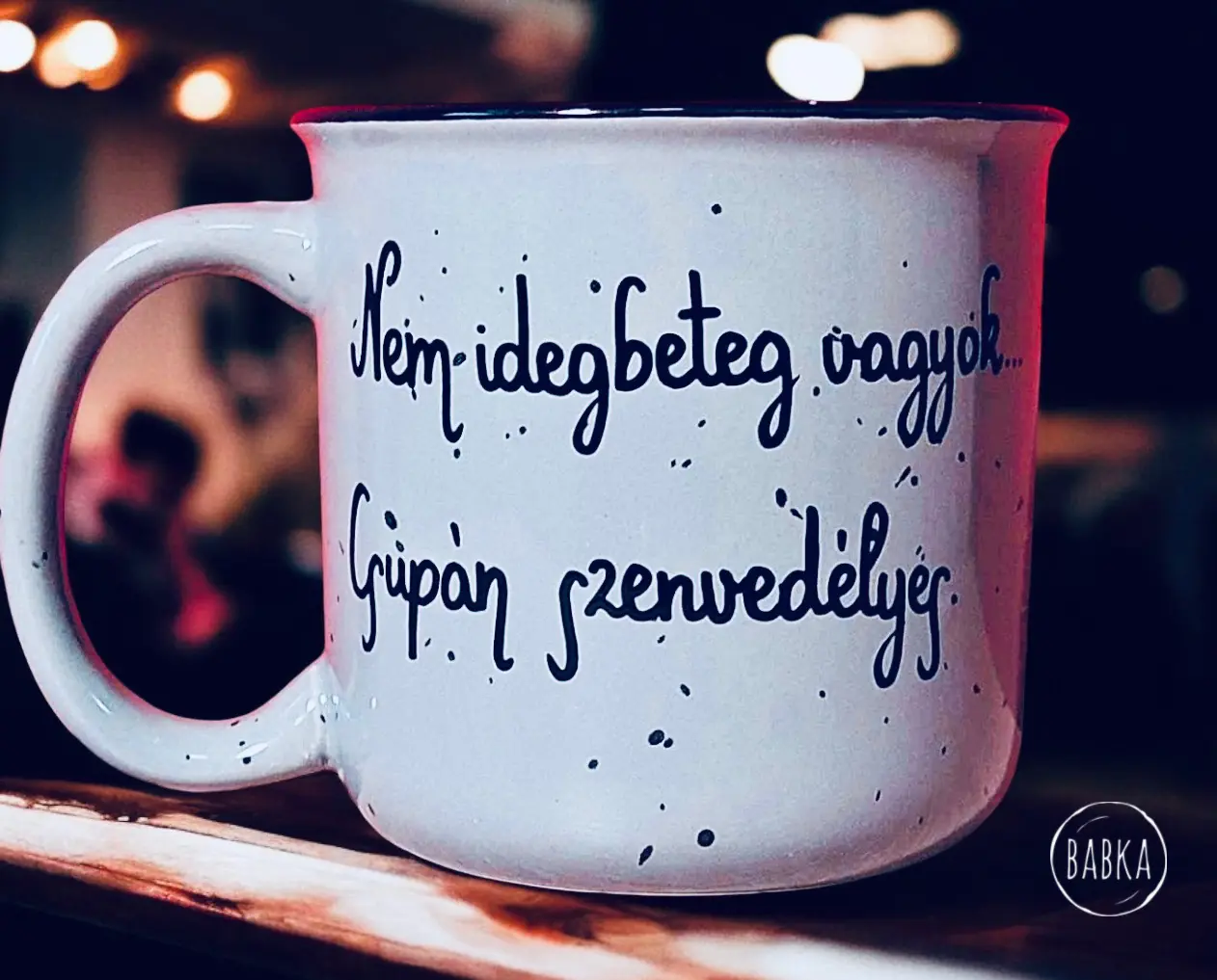 "Szenvedélyes" bögre