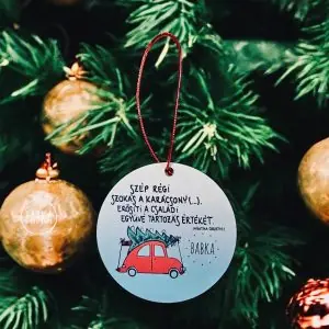 Agatha Christie (karácsonyfadísz)