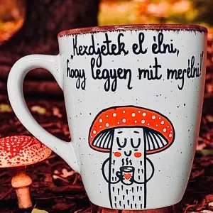 "Kezdjetek el élni" bögre