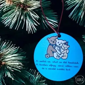 Család (karácsonyfadísz)