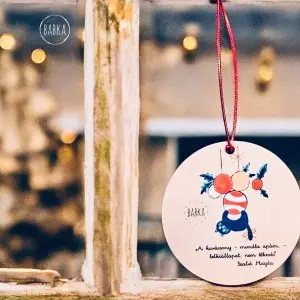 Szabó Magda karácsonyfadísz