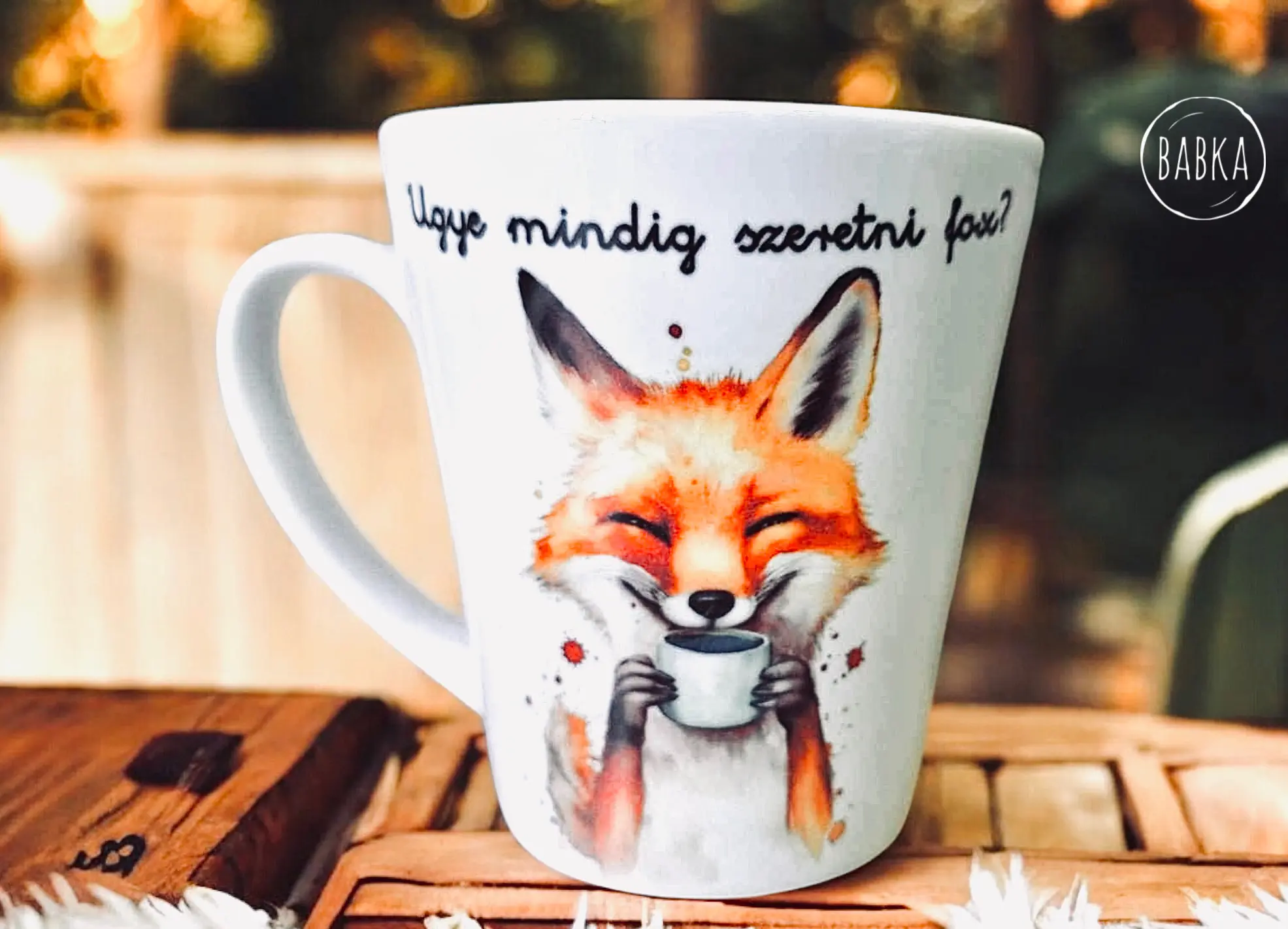 Ugye mindig szeretni fox? (tejeskávés)