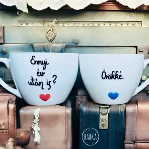 Ennyi év után is? -Örökké (páros csésze)