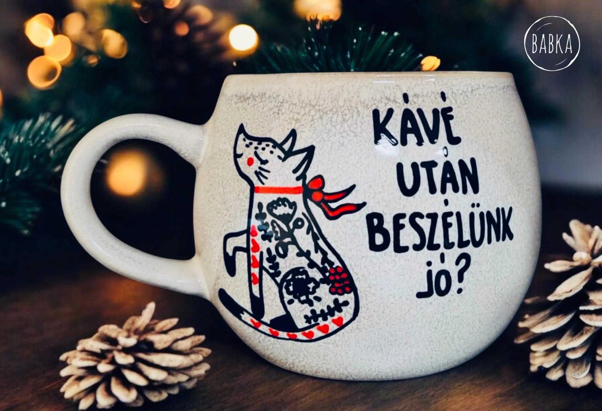 Kávé után beszélünk jó? bögre (4dl)