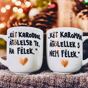 Radnóti (Két karoddal) (páros bögre)