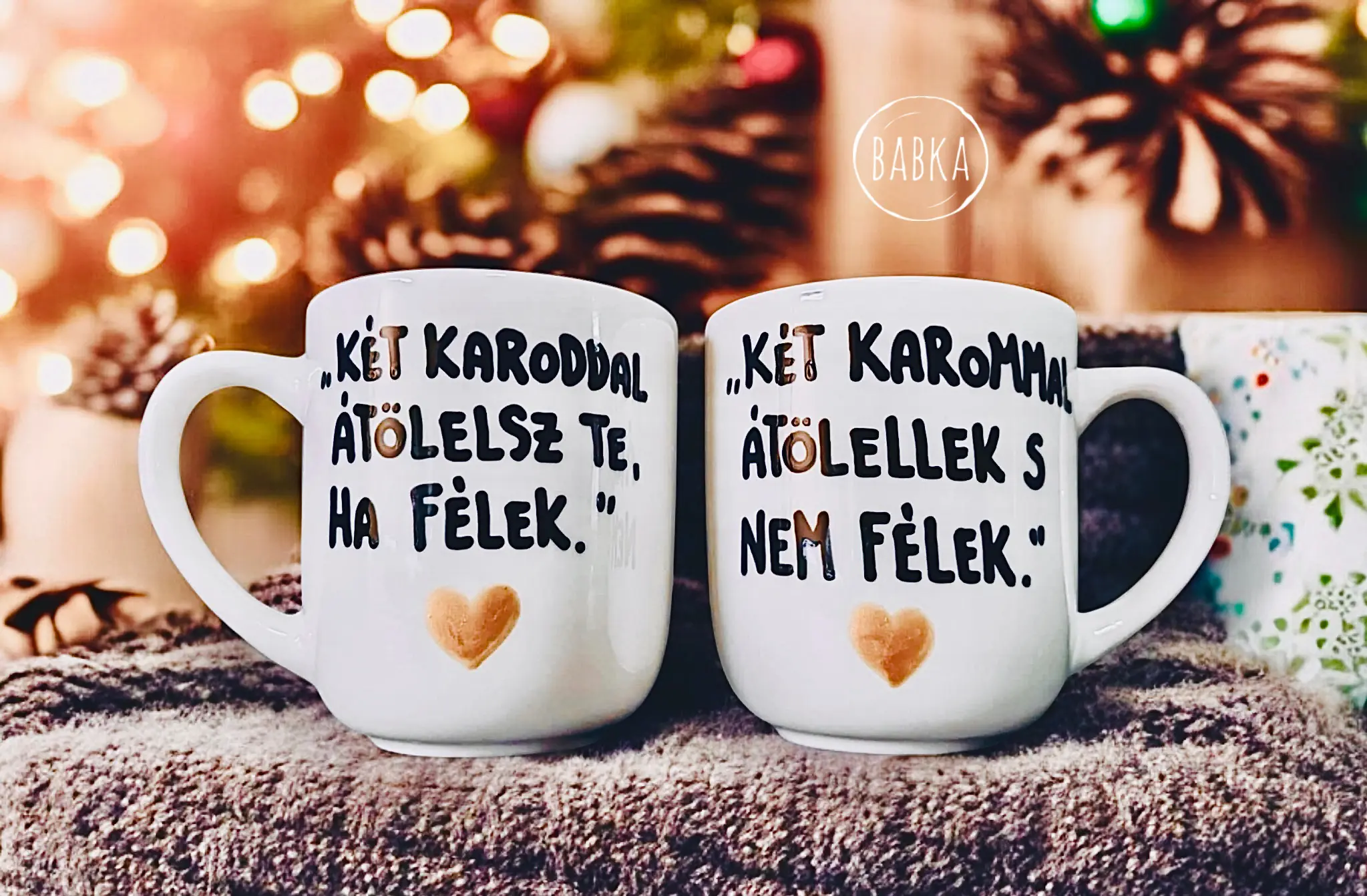 Radnóti (Két karoddal) (páros bögre)