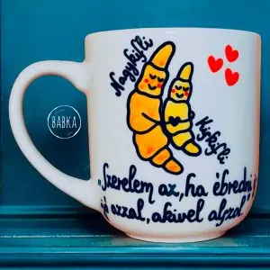 Kiskifli Nagykifli bögre