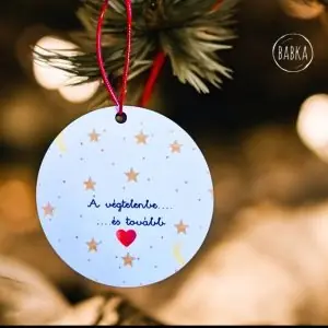 A végtelenbe és tovább (karácsonyfadísz)