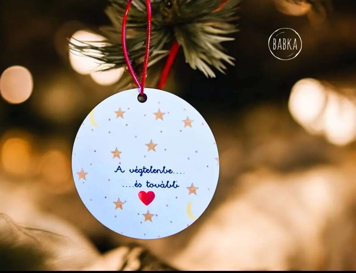 A végtelenbe és tovább (karácsonyfadísz)