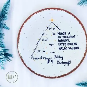 (fehér) Karácsony (hála)