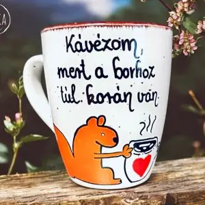 A borhoz túl korán van (bögre)