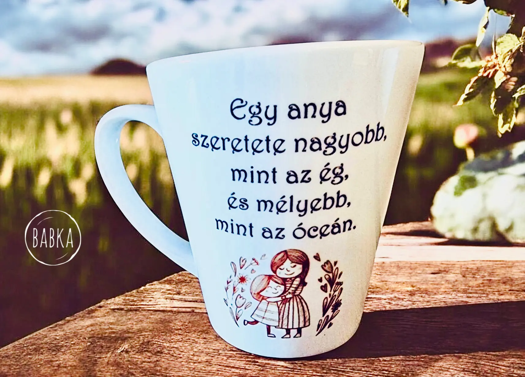 Anya bögre  (tejeskávés) (Óceán)