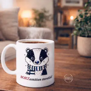 BORZasztóan szeretlek bögre