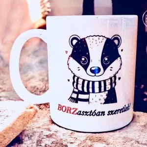 BORZasztóan szeretlek bögre