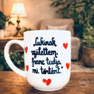 Önismeret bögre (cukinak születtem)