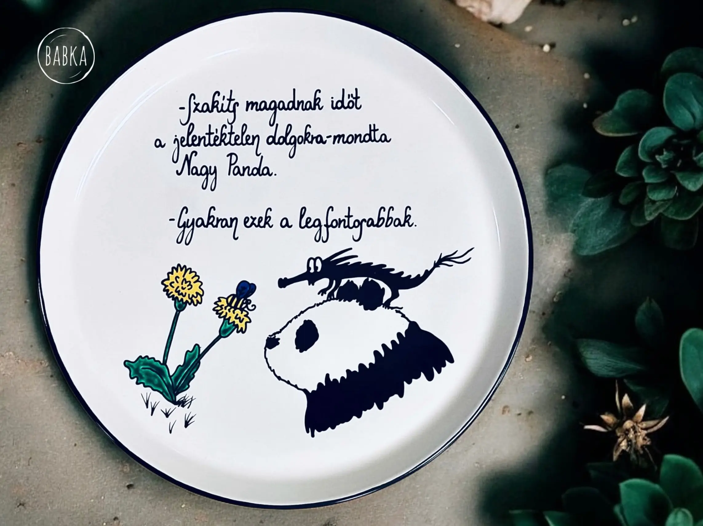 Nagy Panda és Kicsi Sárkány  (Szakíts magadnak időt)