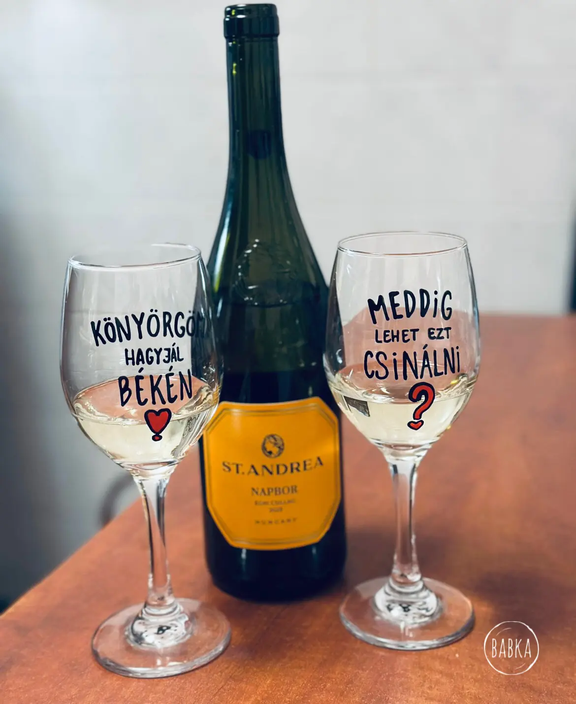 Könyörgöm-Meddig? páros boros