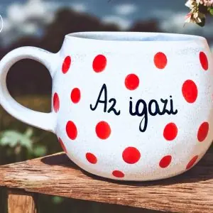 A pöttyös az igazi (bögre)