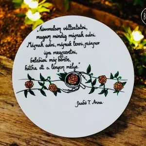 " Körvonalam változtatni" tányér