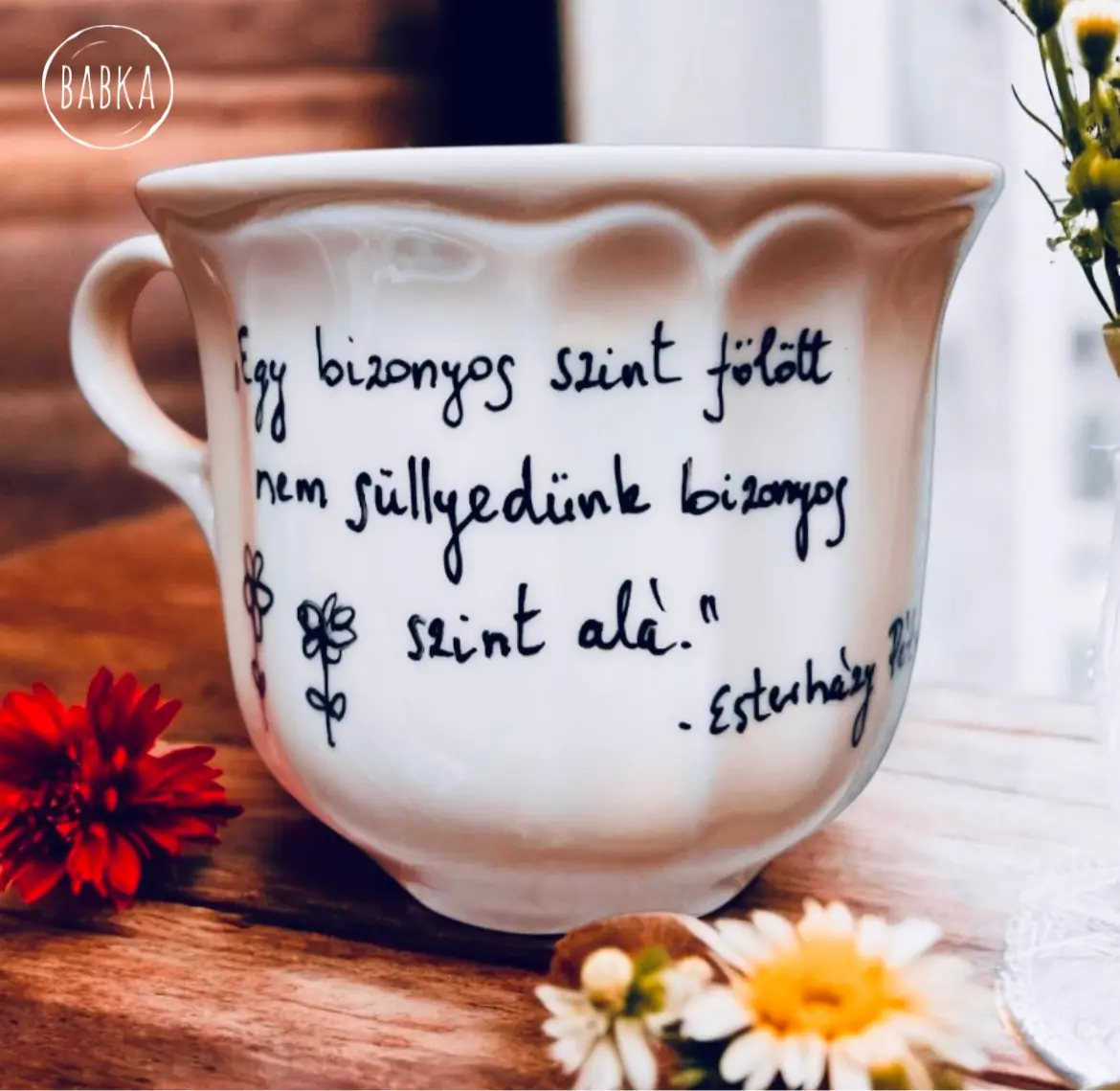 Esterházy bögre (vintage) limitált