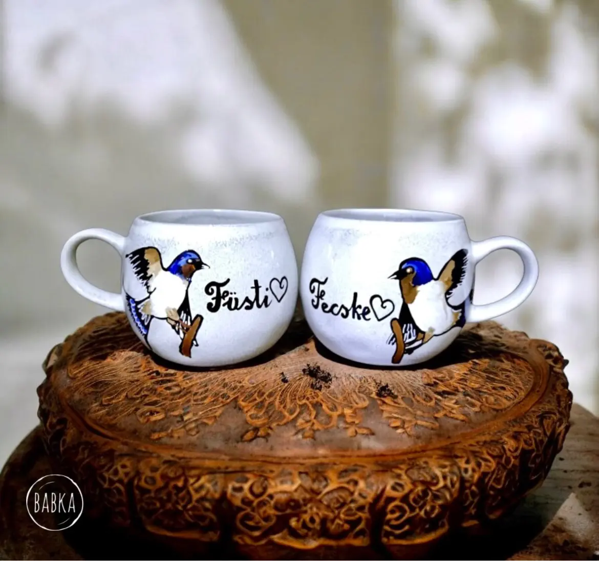 Füsti fecske (páros bögre) (4dl)