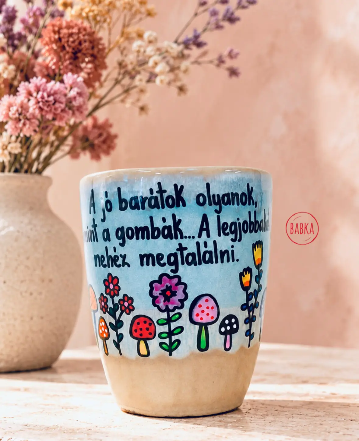 barátság bögre (gomba) (limitált)