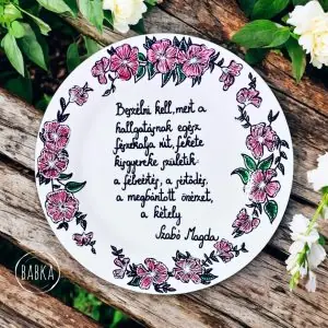 Szabó Magda (tányér) (27cm)