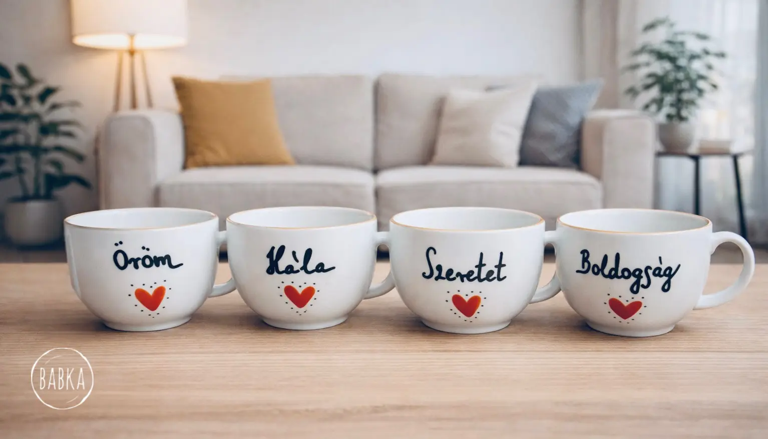 Ünnep-szett (Hála, Boldogság, Szeretet, Öröm)