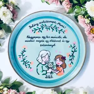 Mami tál (személyre szabható)