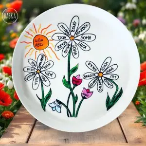 Ballagási tál (személyre szabható)