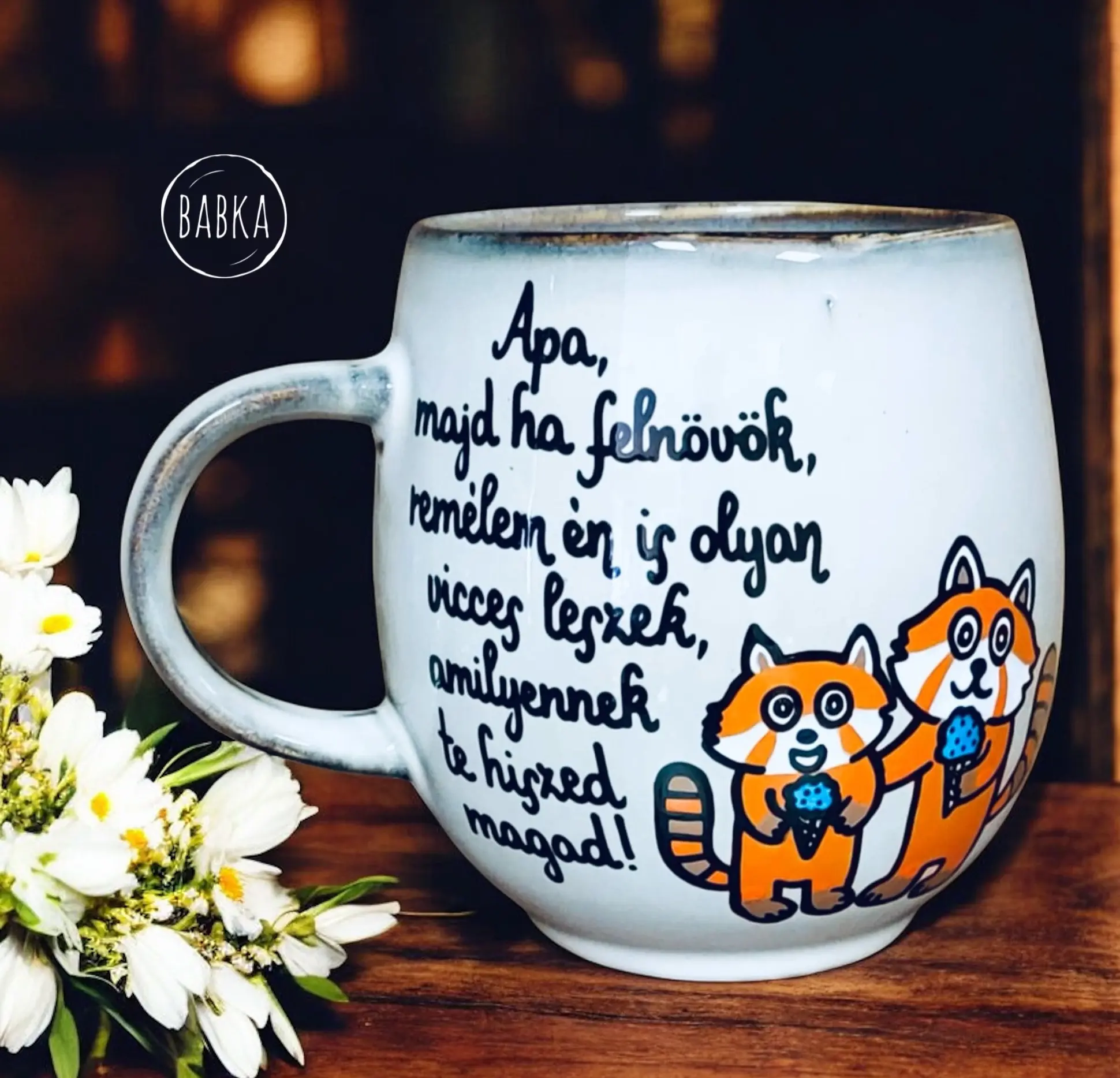 Apa bögre (vöröspanda)