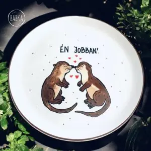 Vidraszerelem ( Én jobban!) - tányér