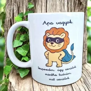 Apa (szuperhős oroszlán) - Bögre