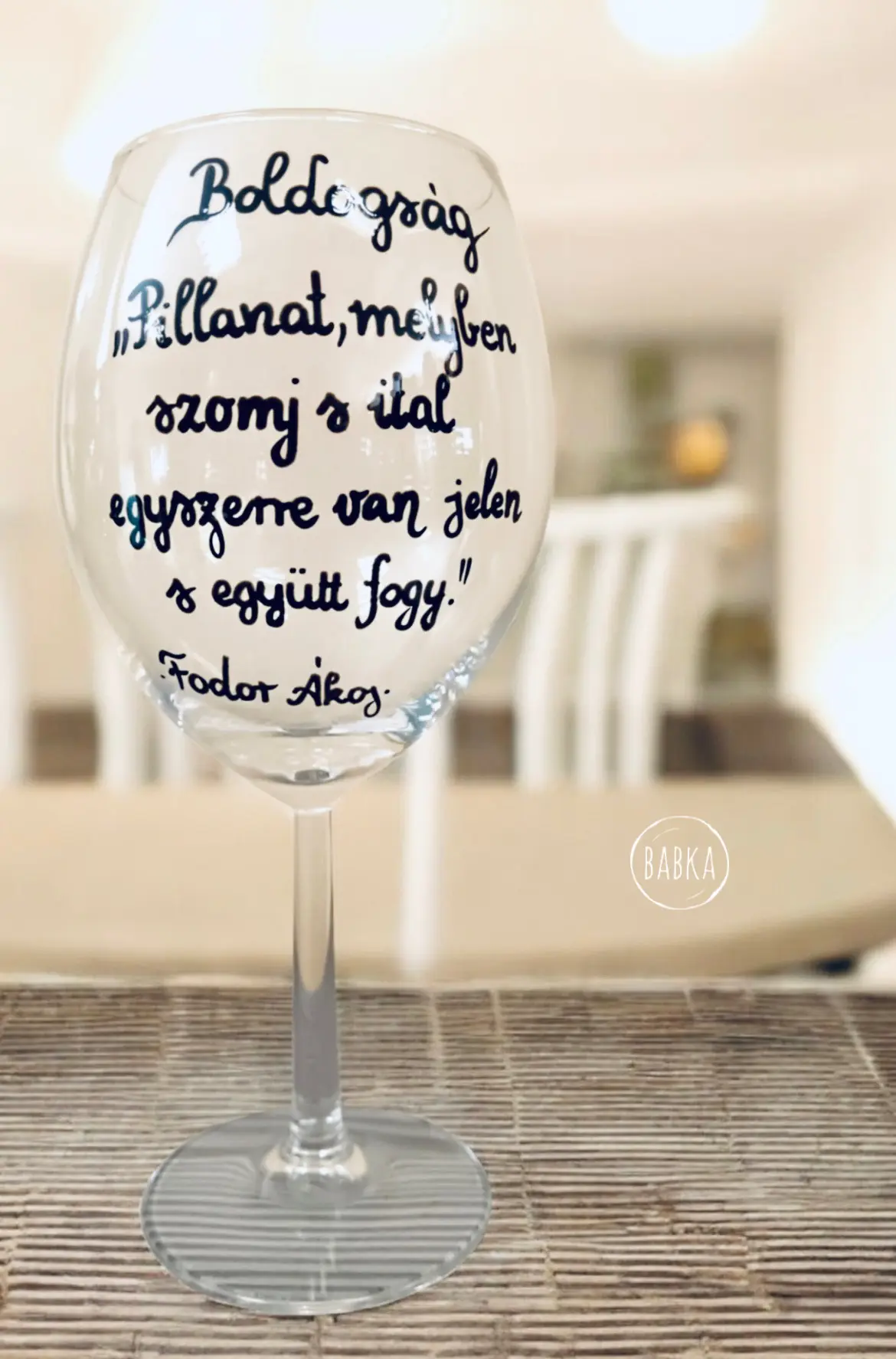 Boldogság boros (Fodor Ákos)