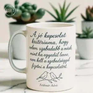 Feldmár - Bögre (8.) (madárkák)