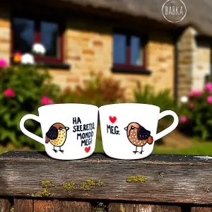 Verebek (Ha szeretsz, mondd meg! ) páros tejeskávés