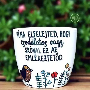 Csodálatos vagy!  (kaspó) (veréb)