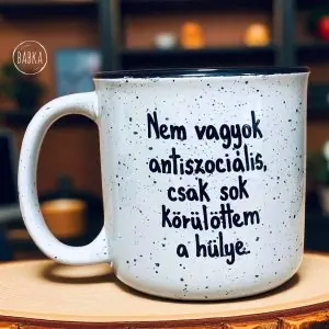 Nem vagyok antiszociális (bögre)