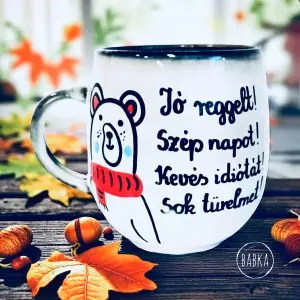 Kevés idiótát! (bögre)