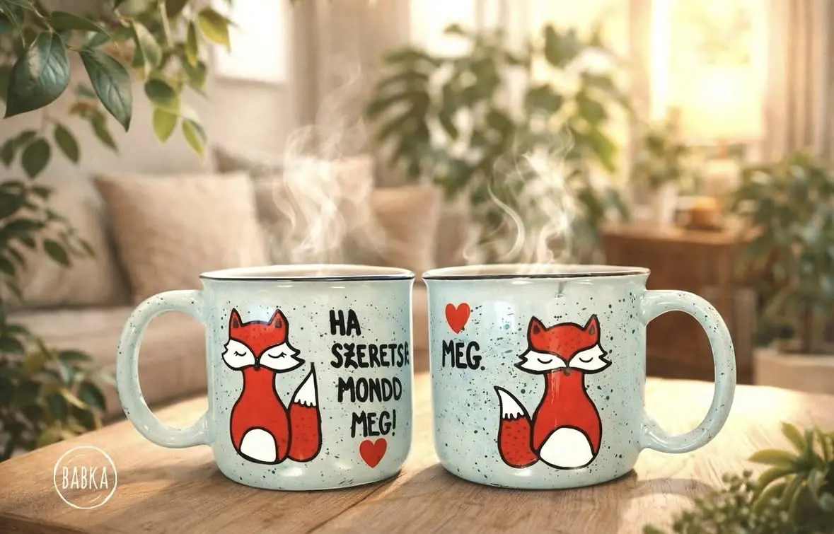 Rókák (páros bögre) (Ha szeretsz, mondd meg!)