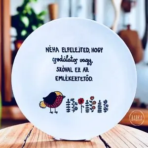 Csodálatos vagy!- tányér