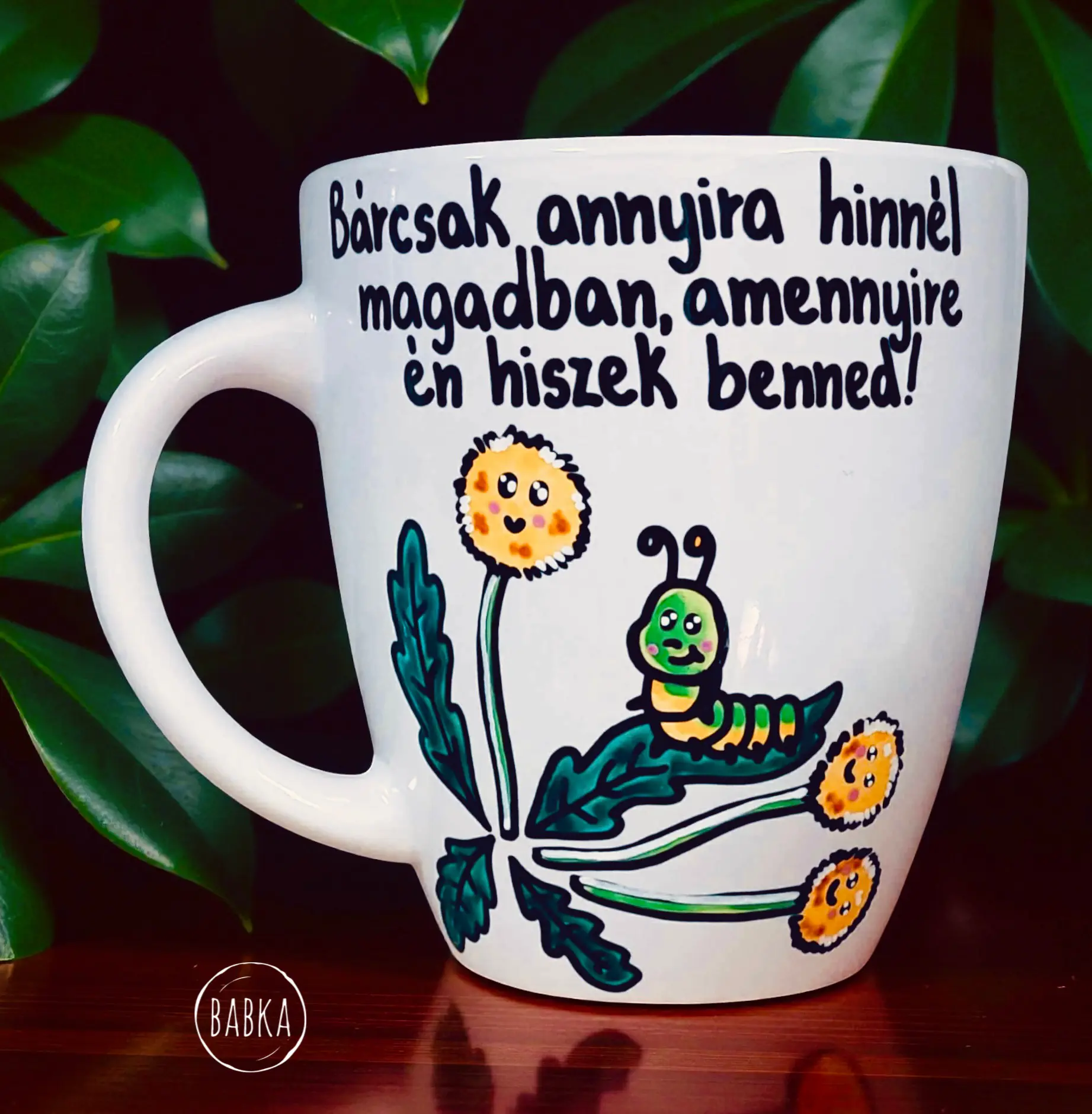 "Hiszek benned!" bögre