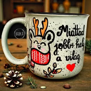 Miattad jobb hely a világ (bögre) (limitált)