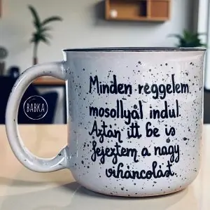 Minden reggel (bögre)