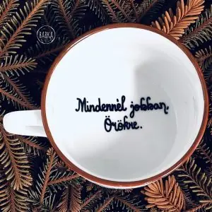 "Mindennél jobban" (csésze) (tejeskávés)