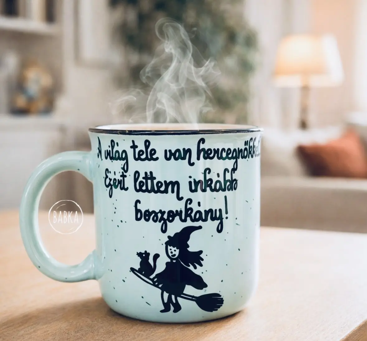 "Boszorkány" bögre